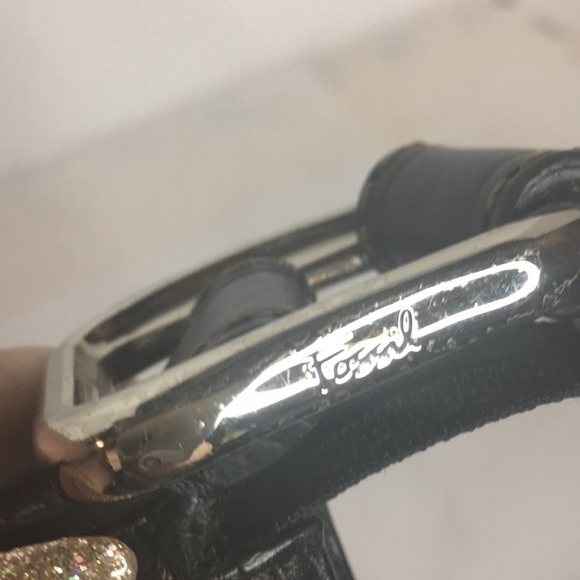 Fossil Jacquard Canvas hobo/shoulder bag - Picture 6 of 11